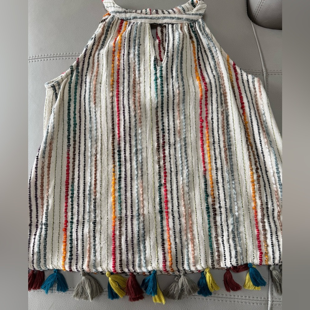 Boho style tank THML size large